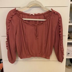 Off the shoulder top